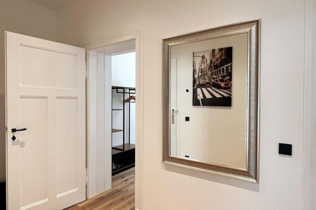 Soul-Apartment Balkon Privatparkplatz 2 Boxspringbetten 55Zoll Tv Wlan Leipzig Luaran gambar