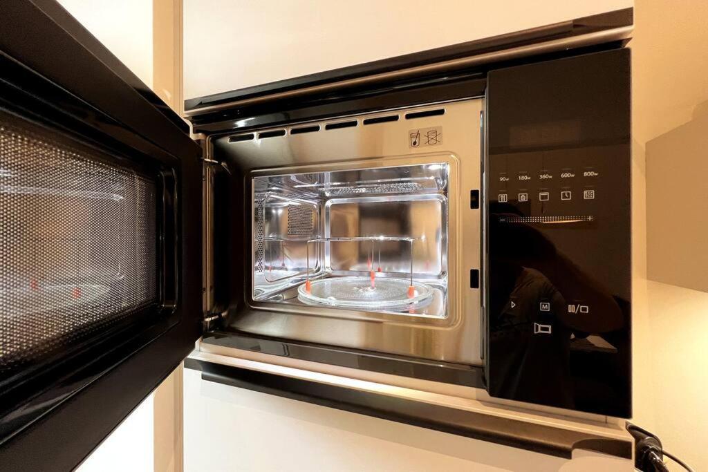 Soul-Apartment Balkon Privatparkplatz 2 Boxspringbetten 55Zoll Tv Wlan Leipzig Luaran gambar
